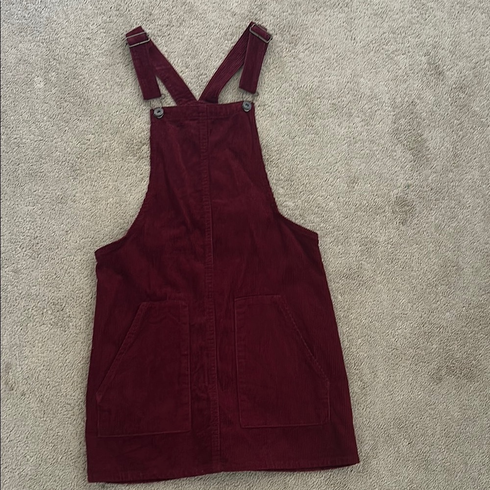 Arizona Jean Company Burgundy Mini Skirt overalls